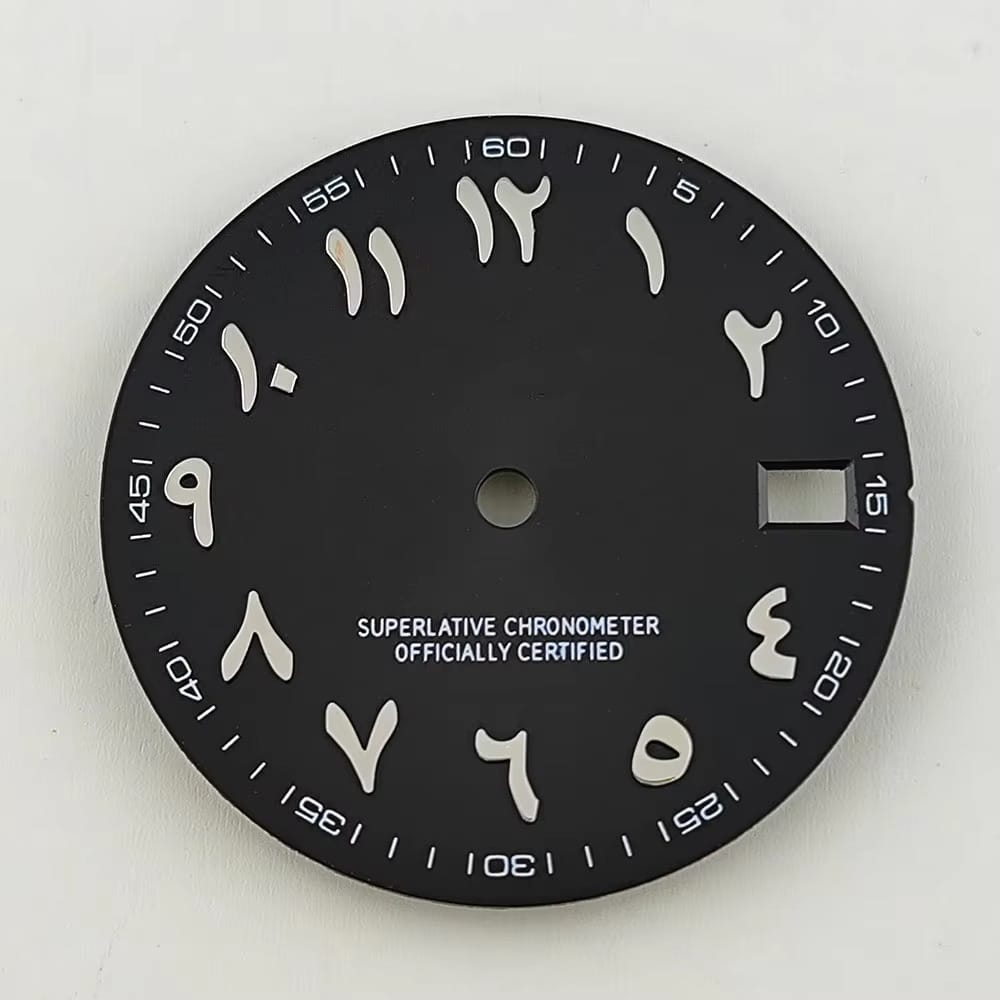 Dial Circle Arabic Numbers Data Mechanism (10)