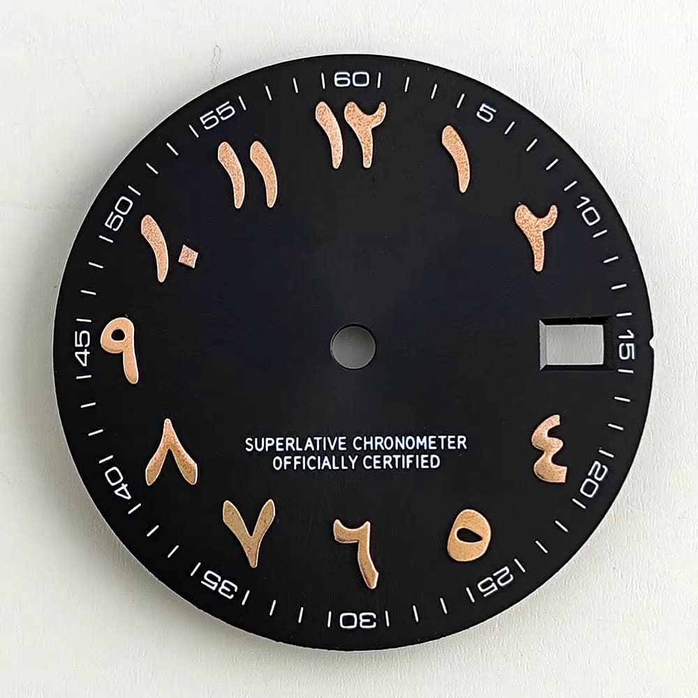 Dial Circle Arabic Numbers Data Mechanism (6)